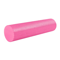 Ролик массажный для йоги (розовый) 60х15см.  B31602-2